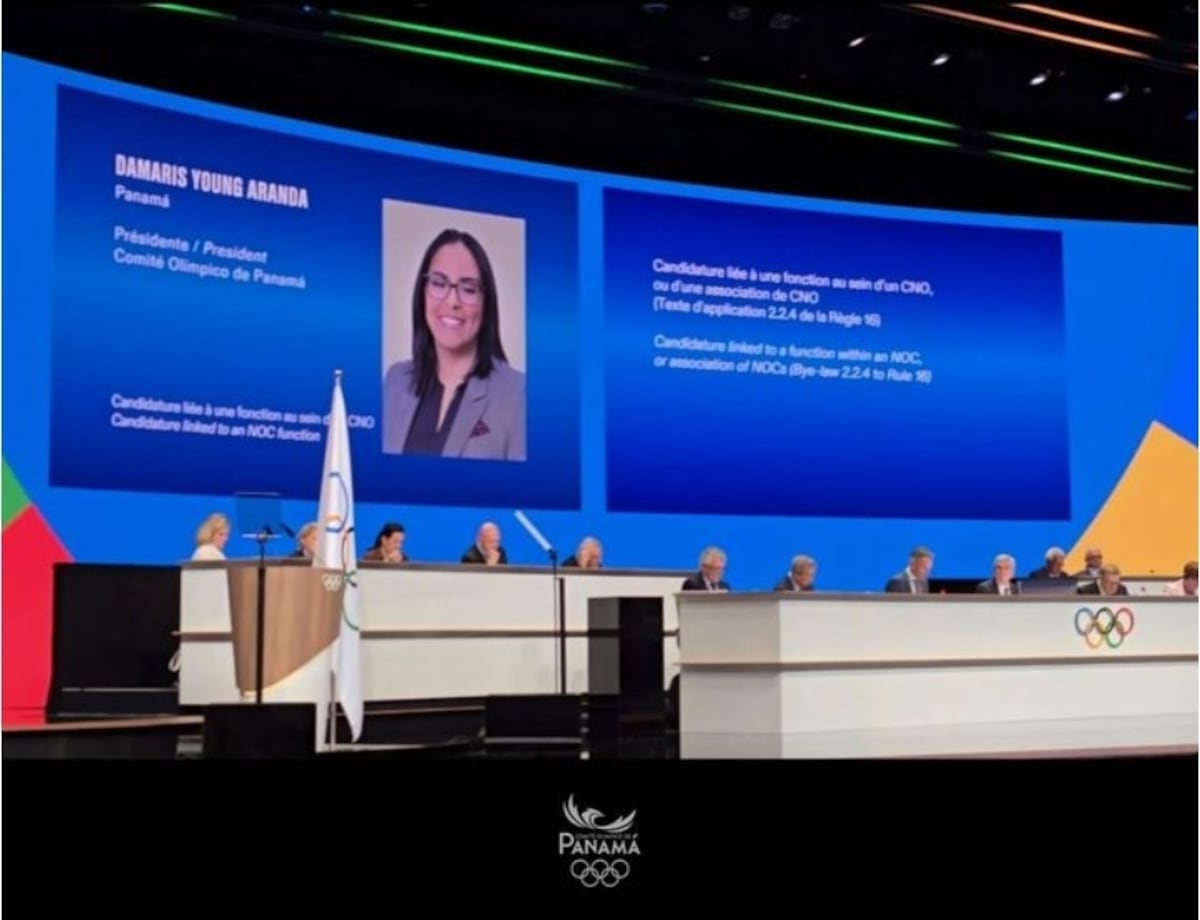 Damaris Young, la primera mujer panameña miembro del Comité Olímpico Internacional