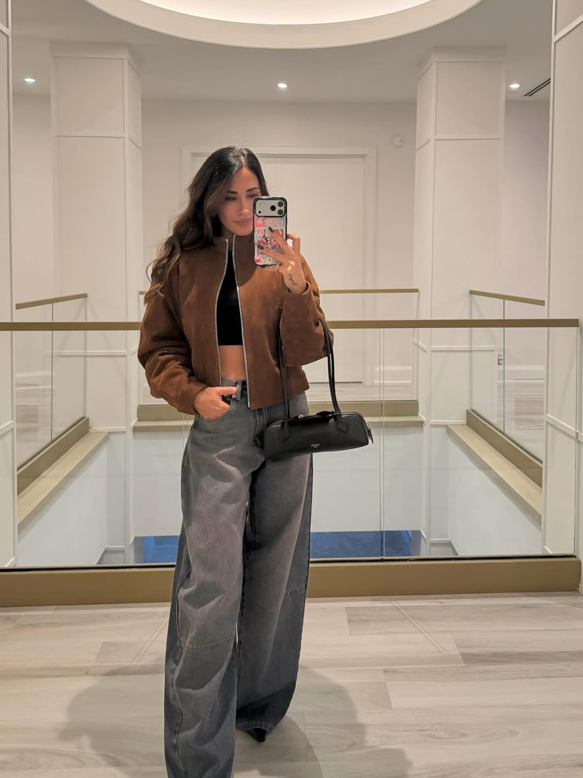 Seis ‘looks’ en jeans de Antonela Roccuzzo, la esposa de Messi