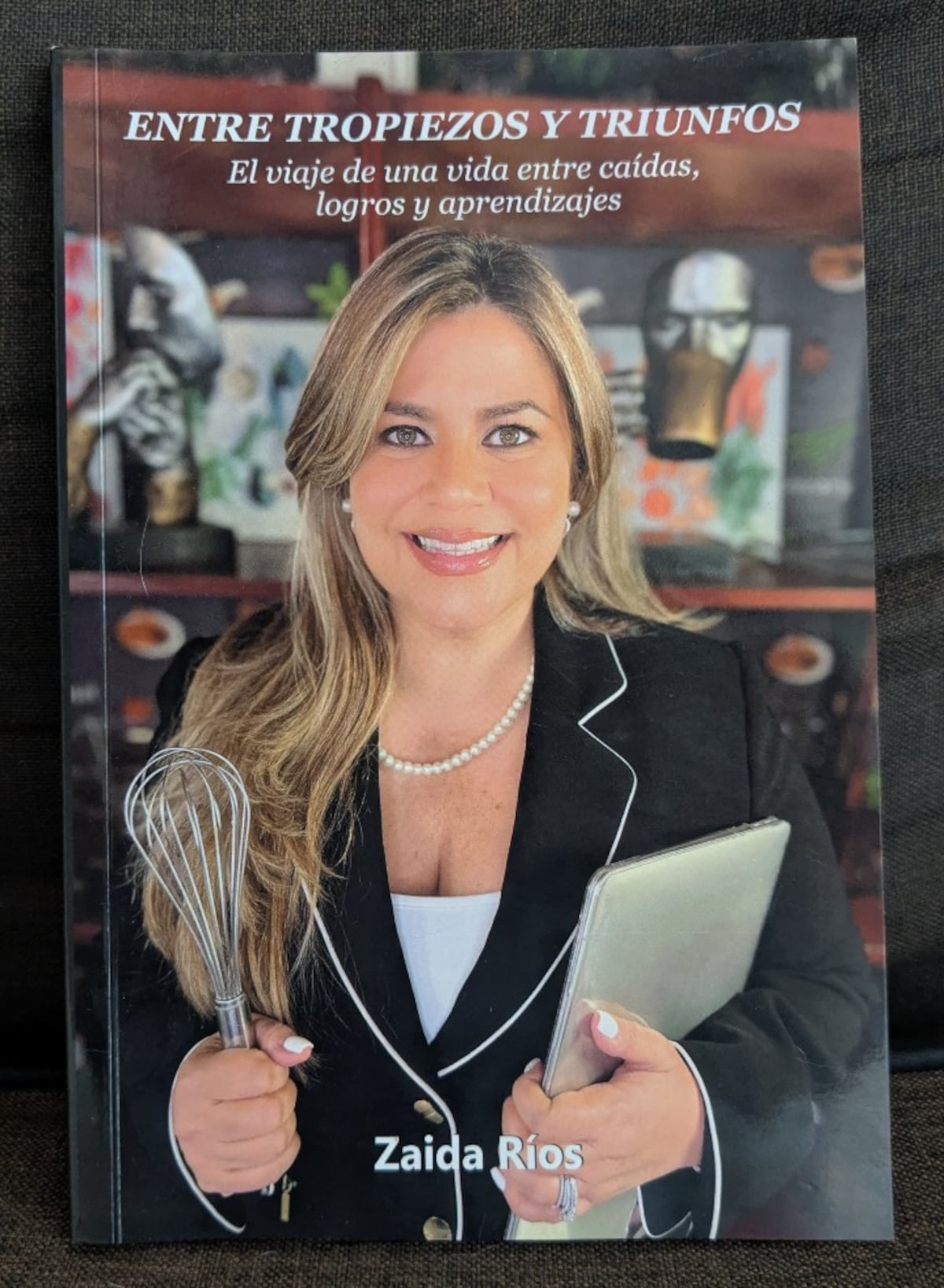 Zaida Ríos y su receta de vida en un libro