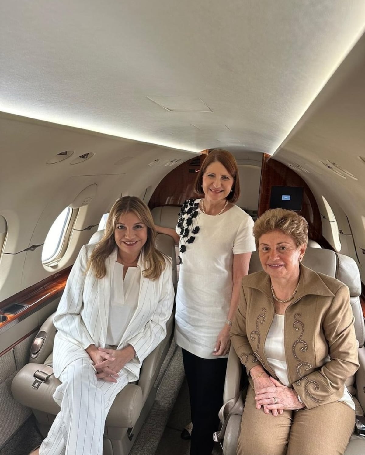 Maricel, Marta, Mireya: su misión oficial hasta Colombia