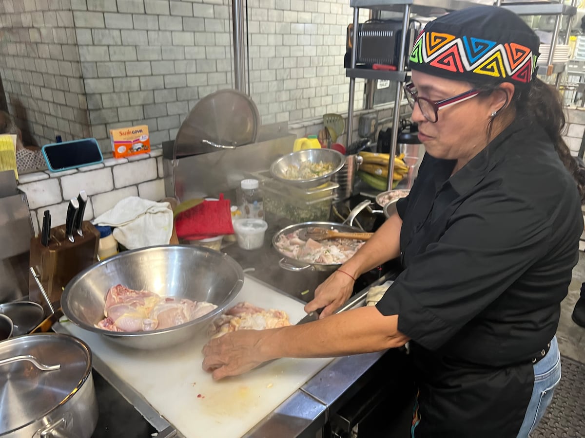 Karina Isabel, la ‘nonna’ panameña que cocina en el popular restaurante Enoteca María de Nueva York