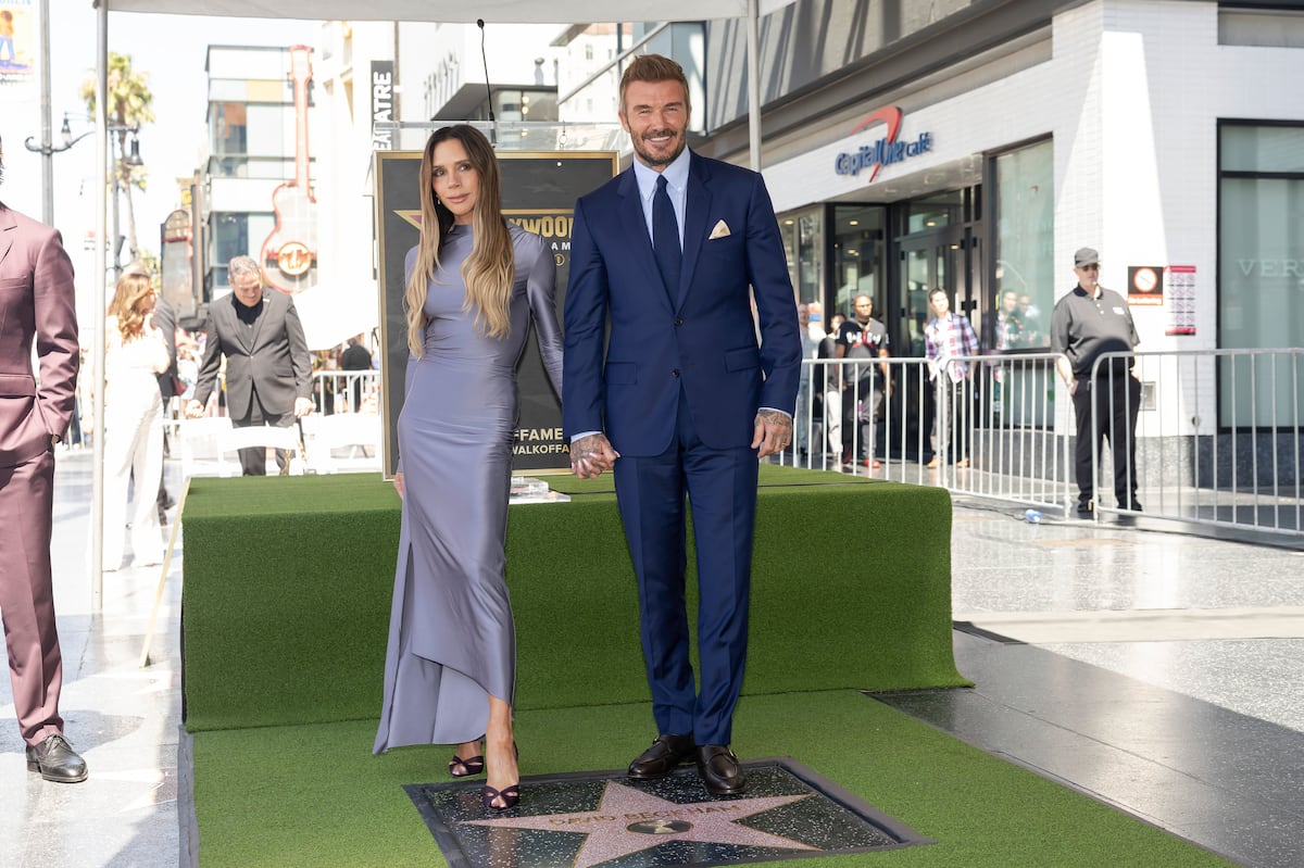 David Beckham recibe una estrella en el Paseo de la Fama de Hollywood