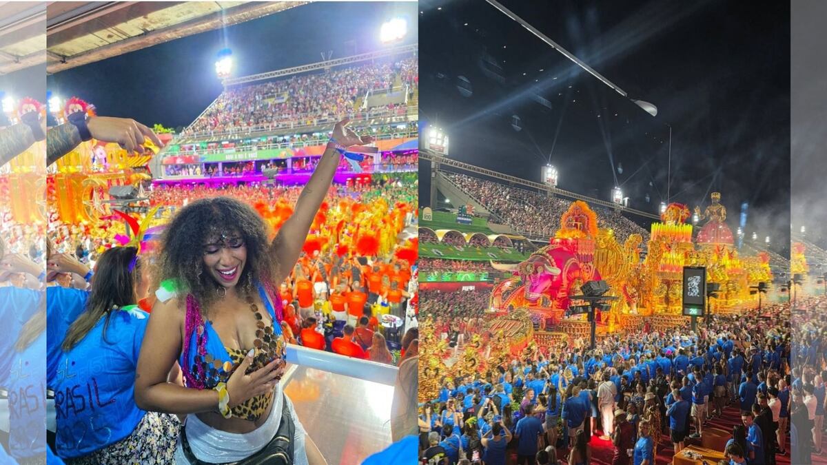 ¡ELLAS desde el Sambódromo en Río de Janeiro!