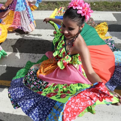 Festival de la Pollera Conga en Portobelo