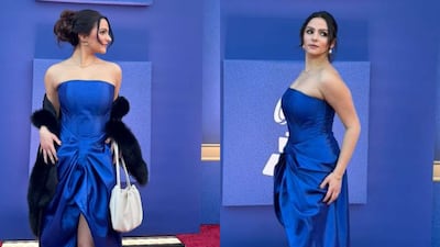 La cantante panameña Yael Danon lució un vestido a la medida de John Bejarano en los Latin Grammy 2025
