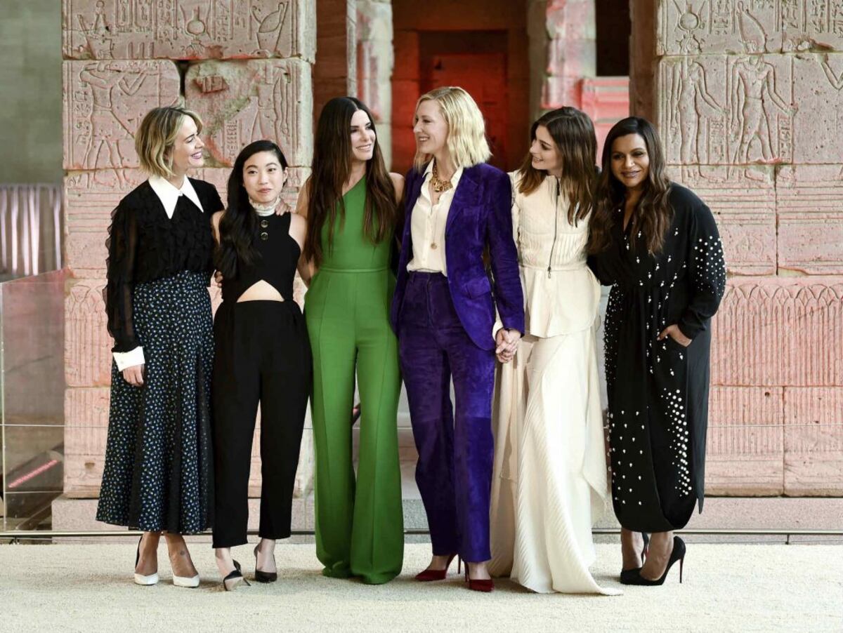 Las protagonistas de la película Ocean’s 8 se toman el MET
