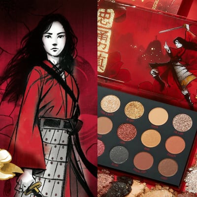 Maquillaje de Mulán, así es la nueva colección (que ya queremos tener) inspirada en la princesa guerrera