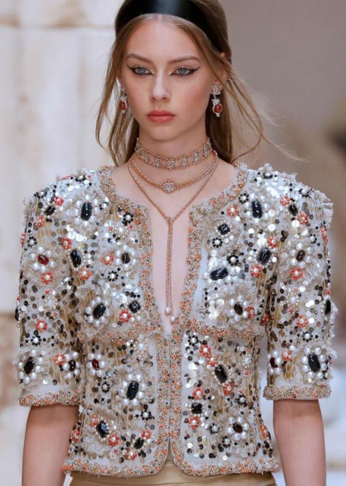 La antigua Grecia en la pasarela de Chanel