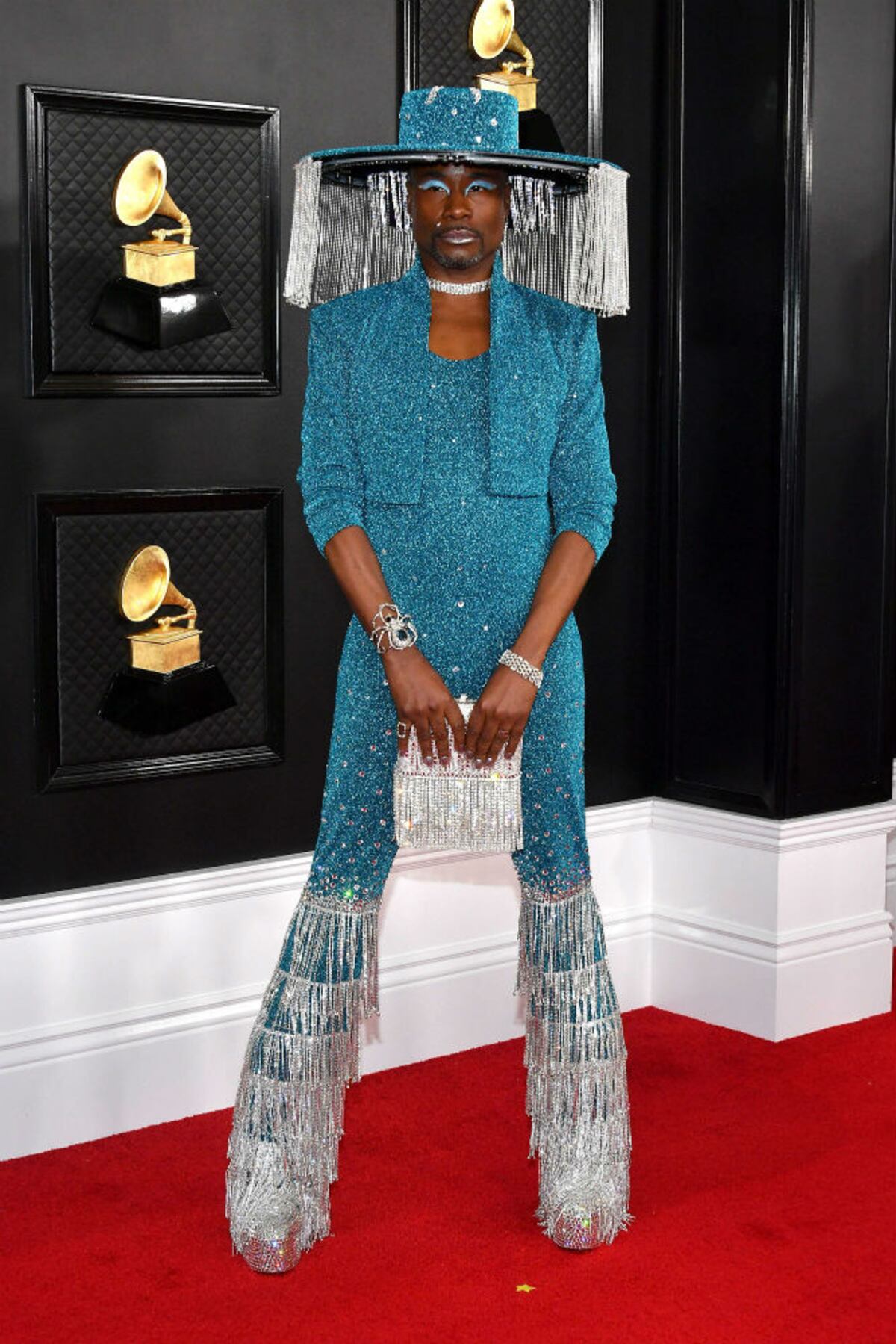 Billy Porter, el actor que lleva vestido en la alfombra roja