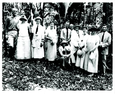 Fotos de más de 100 años tomadas en Isla Barro Colorado