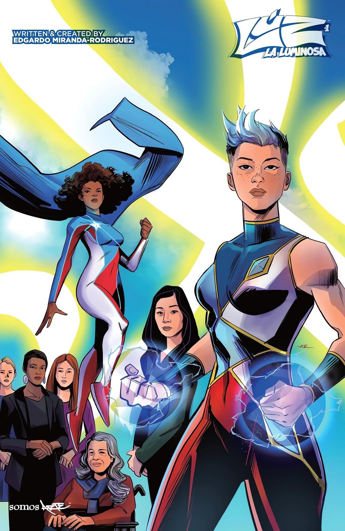 Una superheroína que educa sobre endometriosis en un comic