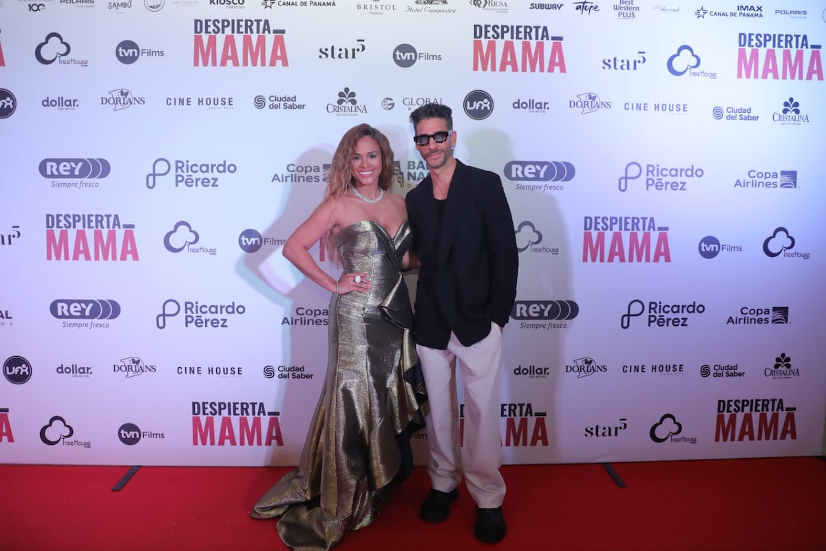 Así fue la alfombra roja de la premiere de Despierta Mamá, la nueva película de Arianne Benedetti