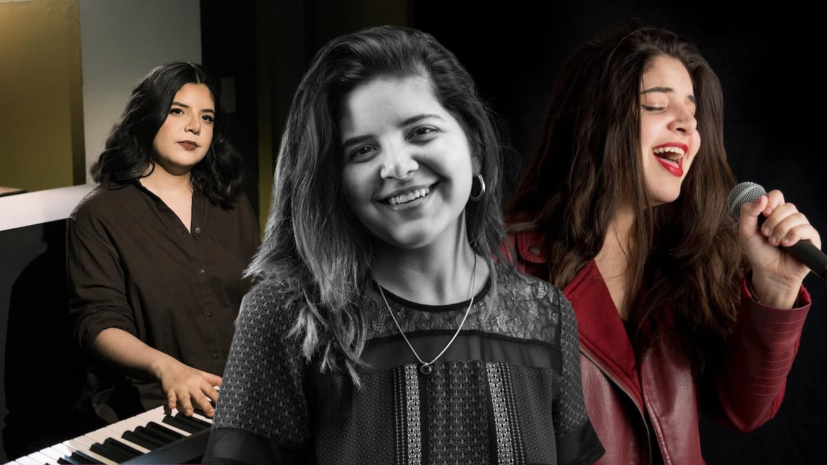 La cantante panameña Daniela Amado, finalista en un concurso global de creación de video