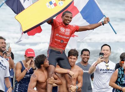 Edwin Núñez, el primer panameño que gana medalla de oro en Campeonato Panamericano de Surf 