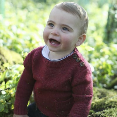 Las imágenes del príncipe Louis en su primer cumpleaños