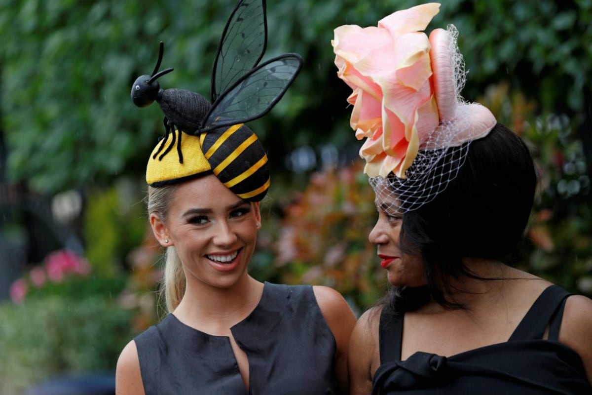 Los curiosos sombreros del Royal Ascot 2019