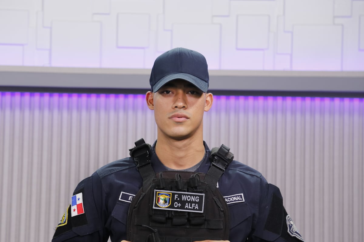 FOTOS: Así recibimos al agente F. Wong de la Policía Nacional en los estudios de ELLAS