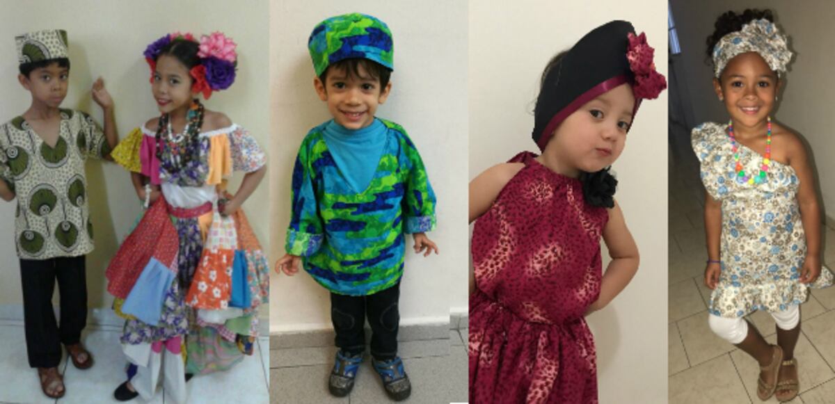 Niños y jóvenes celebran el Día de la Etnia Negra en Panamá