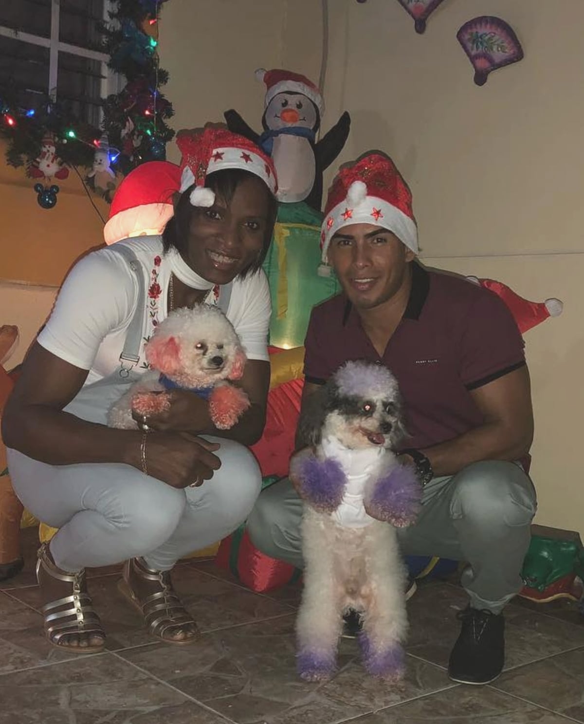 Atheyna Bylon desde su casa en Tocumen: Su esposo, su guacamaya y las trenzas que ella misma se hace