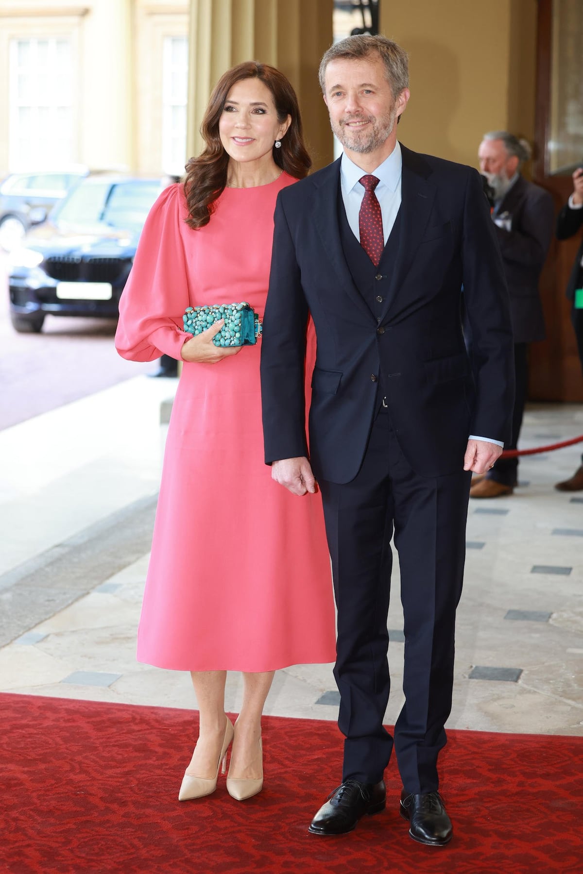 Reinas y princesas del mundo en la recepción para la coronación del rey Charles III