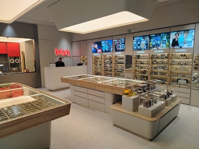 Relojín brilla en Brisas Capital Mall