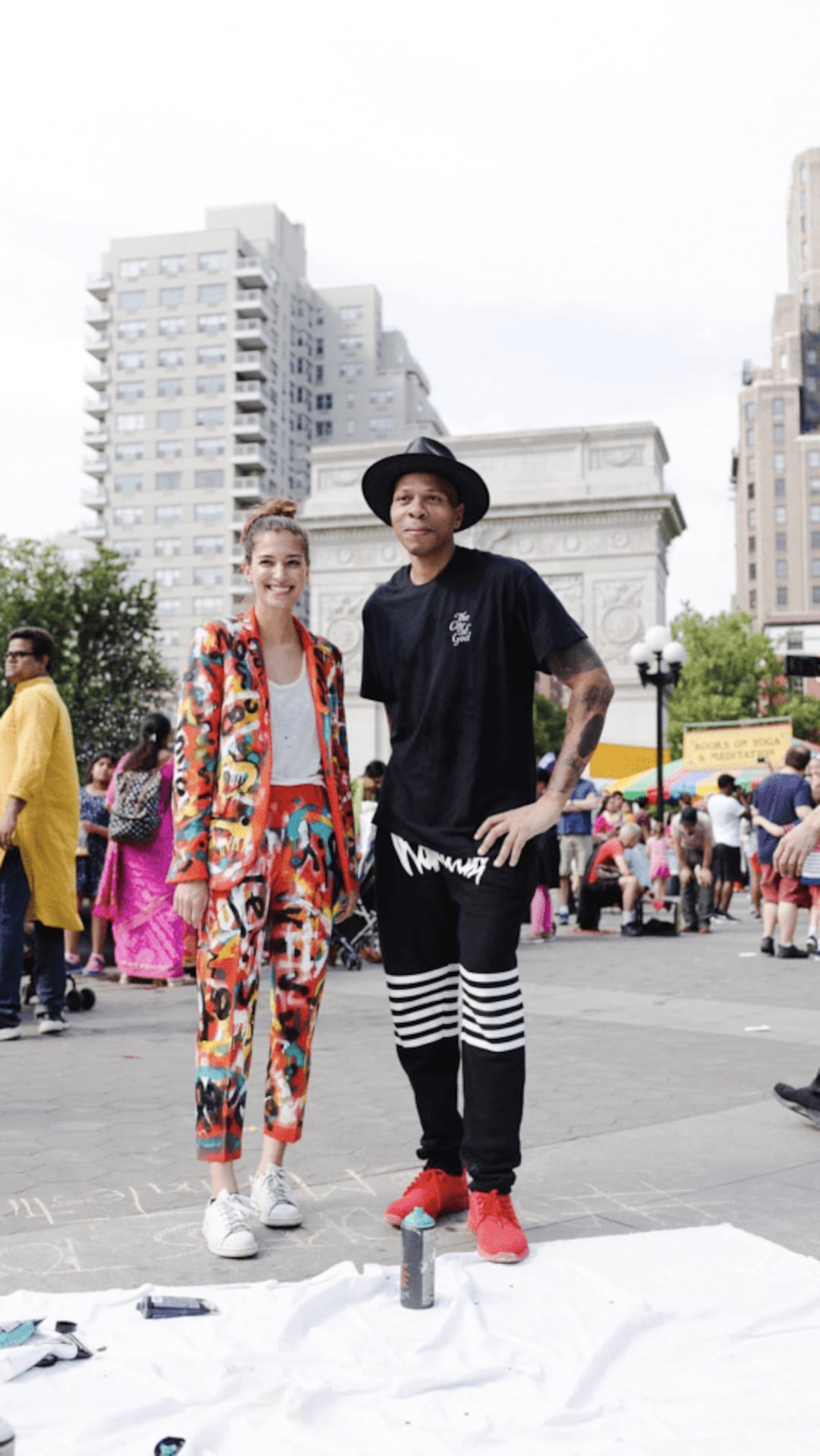 Marina Testino, la modelo que usó el mismo traje por 60 días