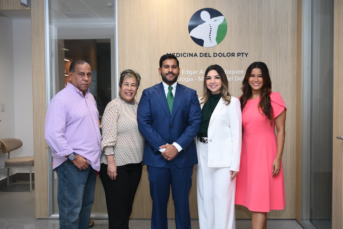 Dr. Edgar Luna inaugura nuevo consultorio de Medicina del Dolor en The Panama Clinic