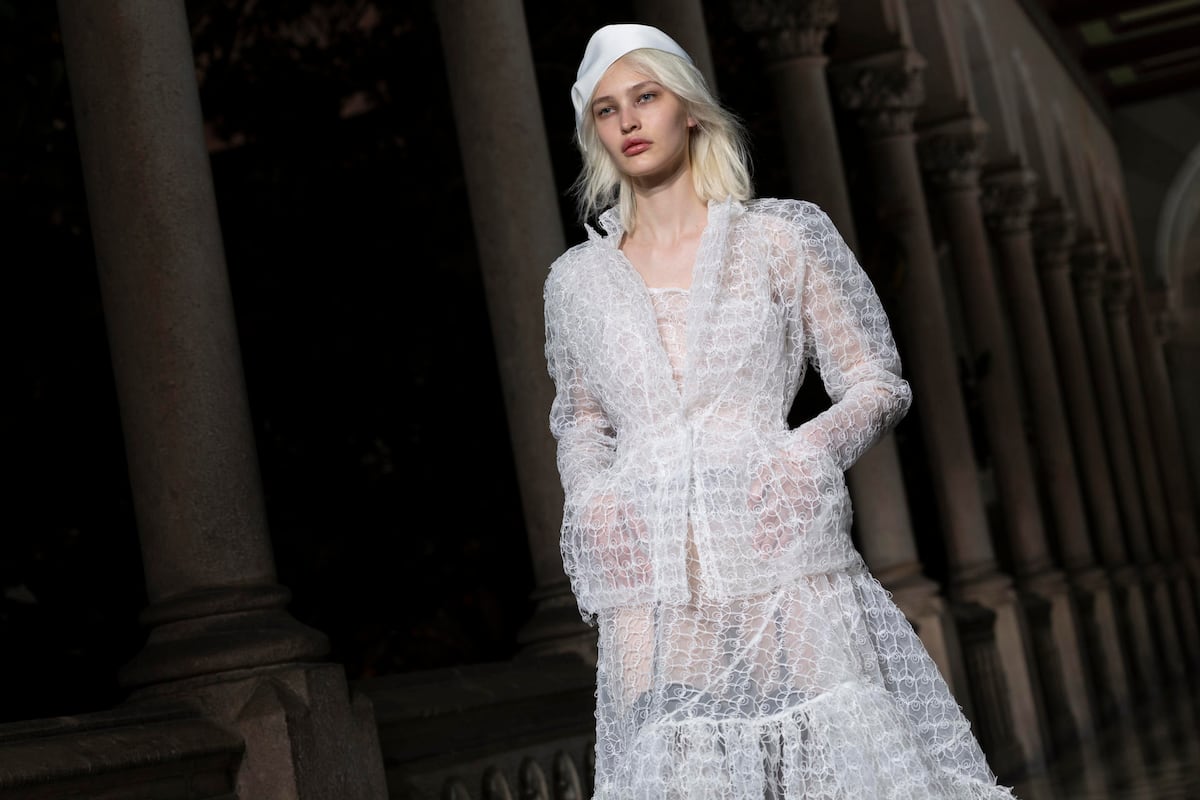 Las novias ‘punk’ de Vivienne Westwood presentadas en el Barcelona Bridal Fashion Week 