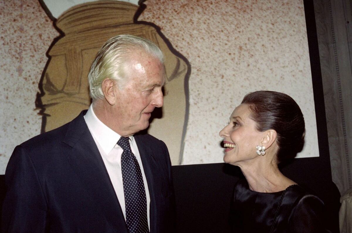 Hubert de Givenchy, el diseñador de las famosas