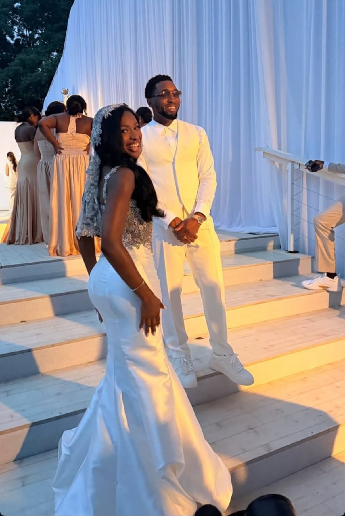 La boda del basquetbolista Donovan Mitchell, de sangre panameña, y la cantante Coco Jones este fin de semana