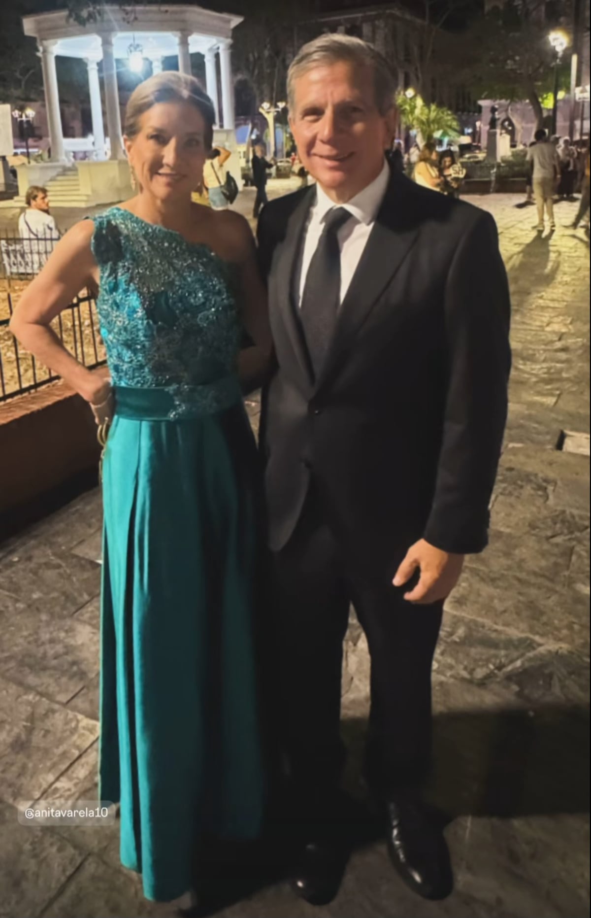 Adrián Varela, hijo del expresidente Juan Carlos Varela, se casa por la iglesia con Anabelle Laffitte