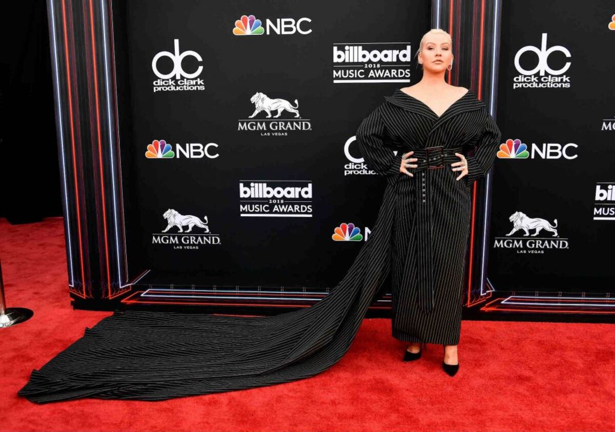 La alfombra roja de los premios Billboard 2018