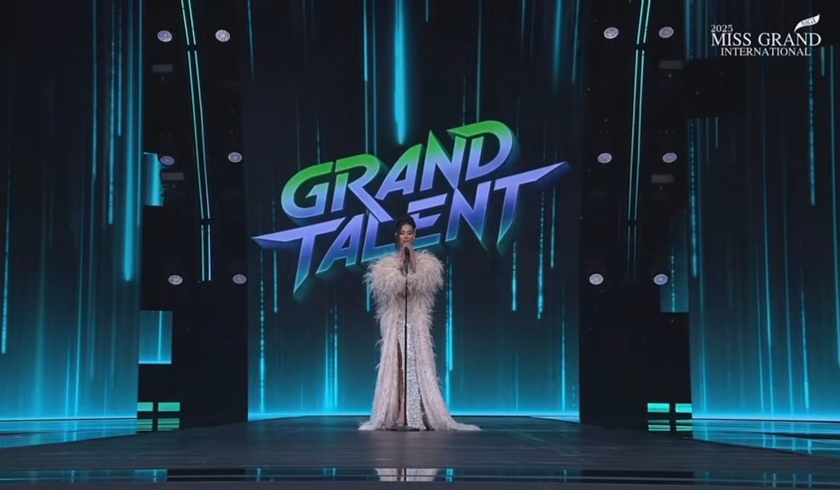 Panamá clasifica al Top 5 de la final de talento en Miss Grand International 2025