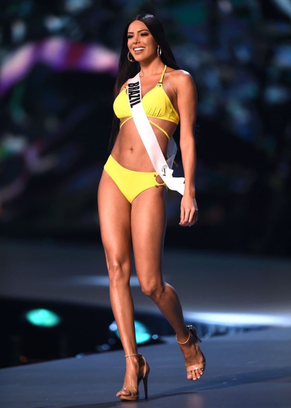 La competencia preliminar de traje de baño en Miss Universo