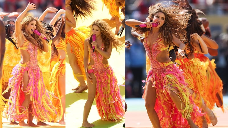 Bordado a mano con más de 200 mil cristales: el vestido de Shakira para la final del Mundial 2026