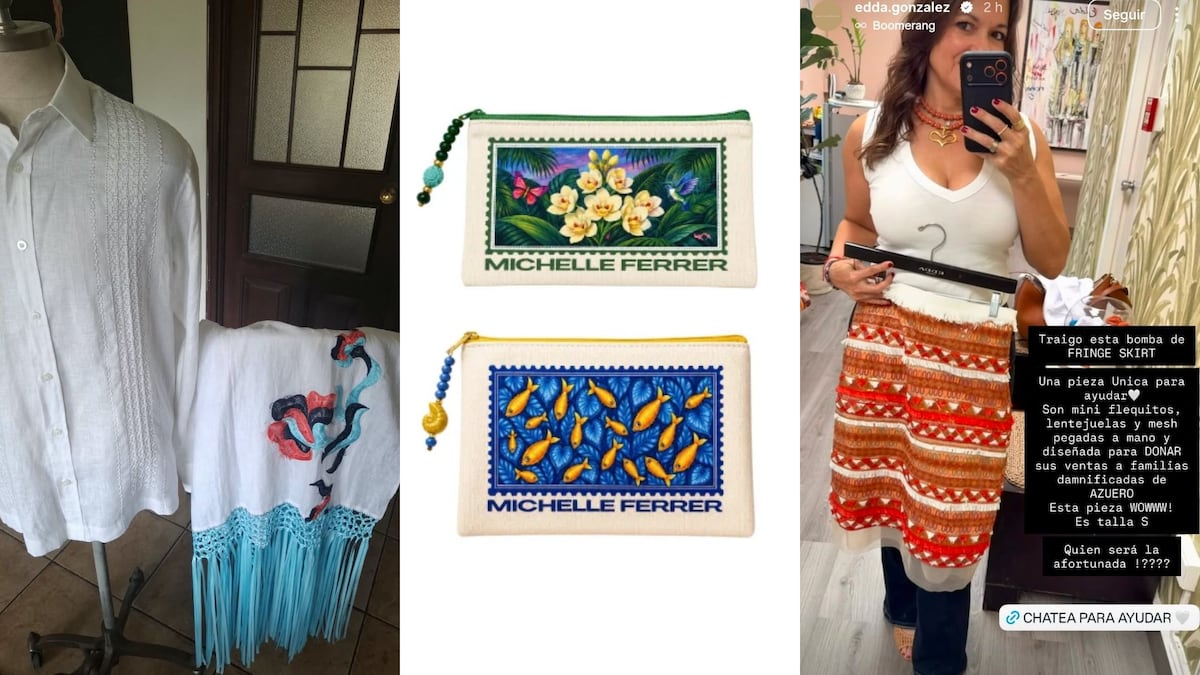 Diseñadores en Panamá ponen en venta sus creaciones para apoyar a los damnificados por los sismos en el país