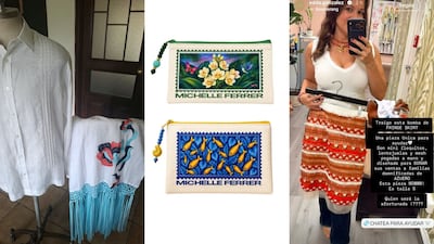 Diseñadores en Panamá ponen en venta sus creaciones para apoyar a los damnificados por los sismos en el país