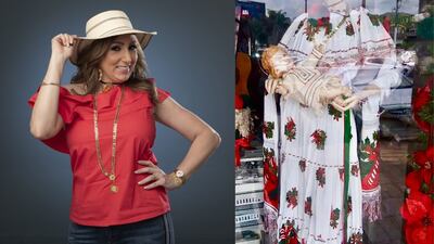 La productora Elena Llorach opina sobre la aparición de una “pollera navideña”
