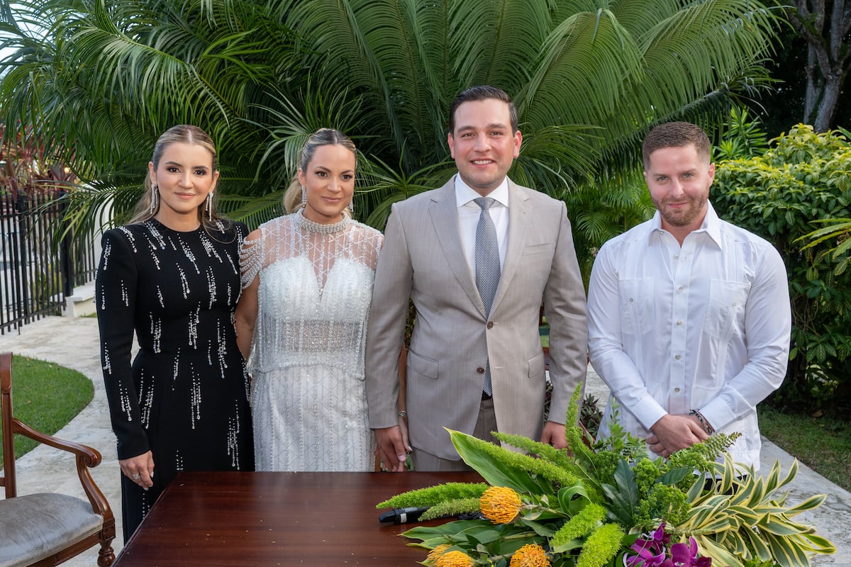 ¿Quién es Grecia de Spadafora, la testigo de la boda del embajador Kevin Marino Cabrera, con la panameña Andrea Altamirano-Duque?