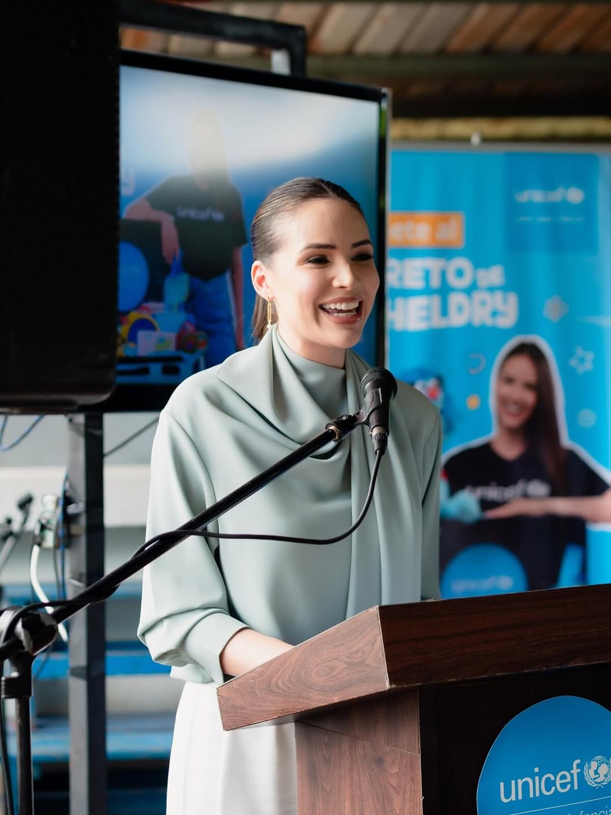 Sheldry Sáez, Miss Panamá 2011, es nombrada embajadora de Unicef en Panamá