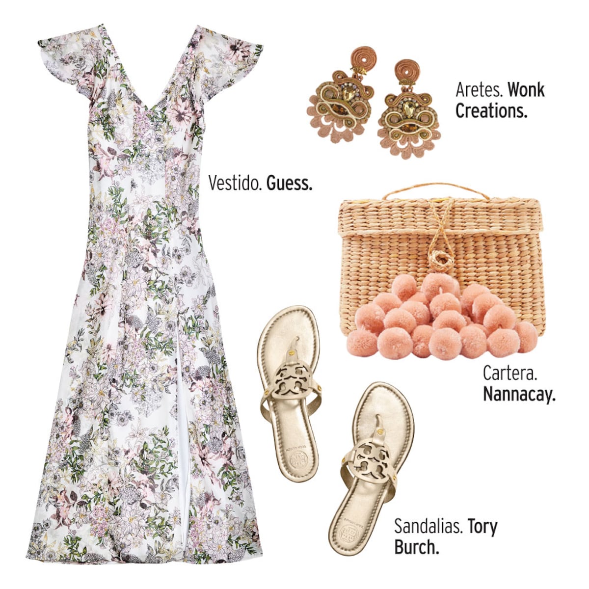 Flores en el armario, cuatro combinaciones