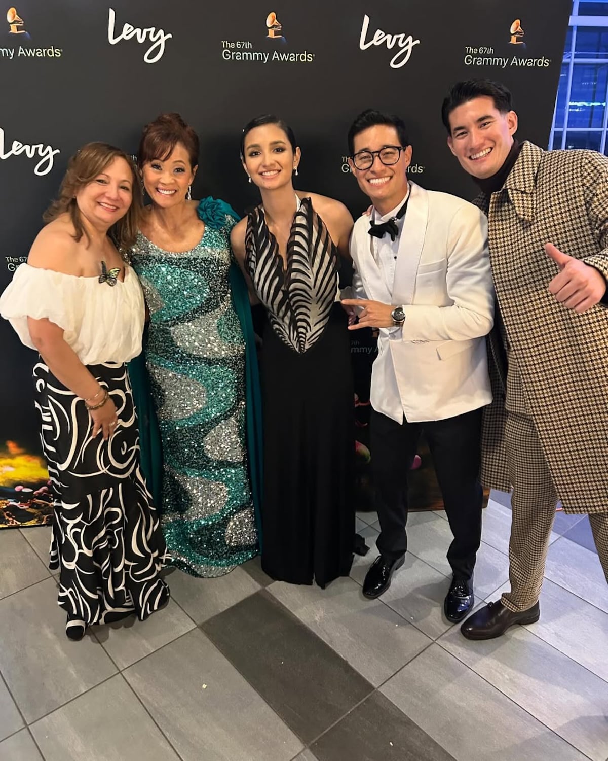 María Laura Castillero y su primer Grammy 