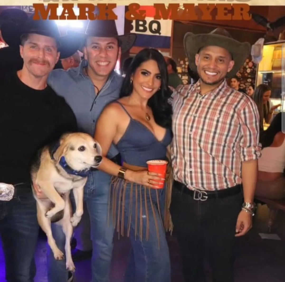 El alcalde Mayer Mizrachi y su mellizo Mark celebran su cumpleaños 38 con temática de vaqueros