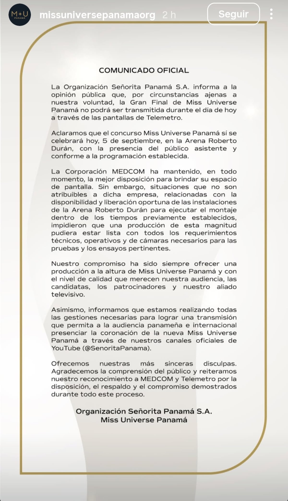 ¿Qué pasó en Miss Universe Panamá 2026? 8 datos que marcaron el certamen este año