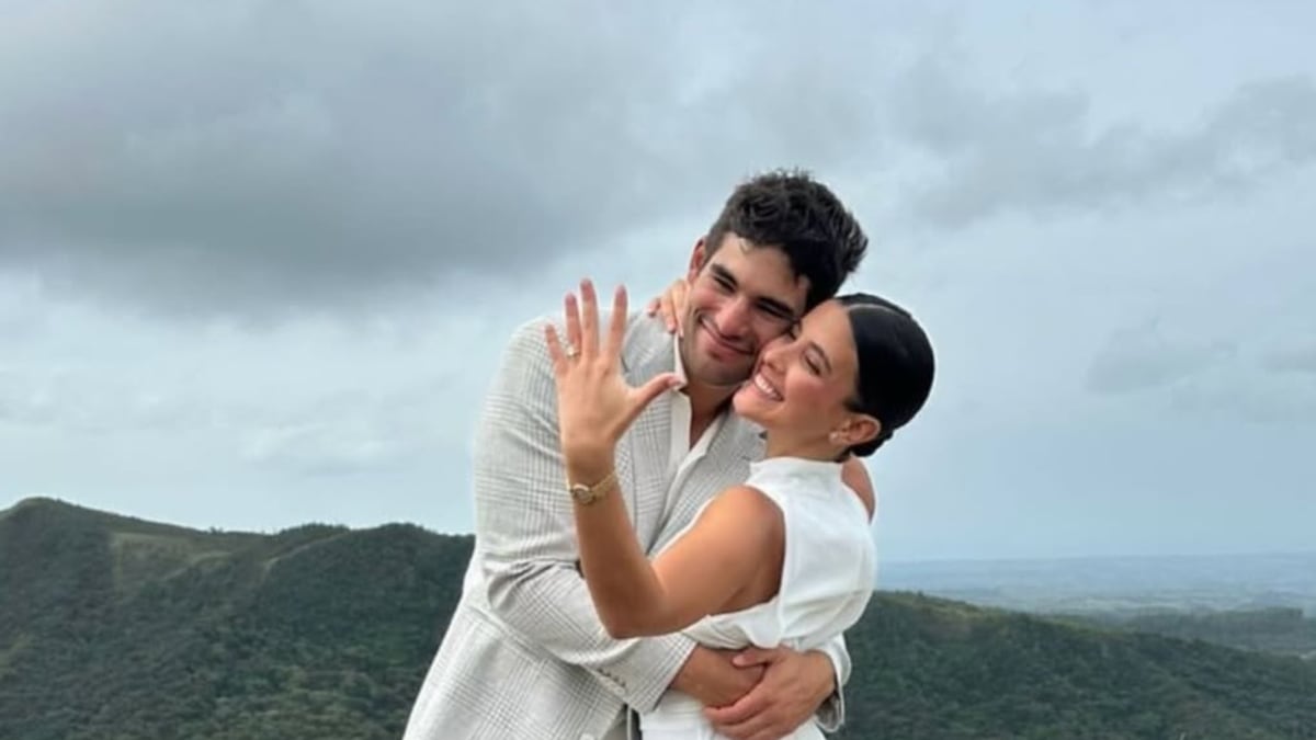 Julianne Roux, una de las hijas de Rómulo Roux, se compromete luego de 7 años de noviazgo