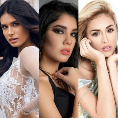 Tres venezolanas compiten en Miss Tierra 2018