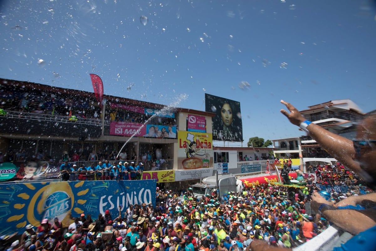 Así se vivieron los carnavales en Los Santos