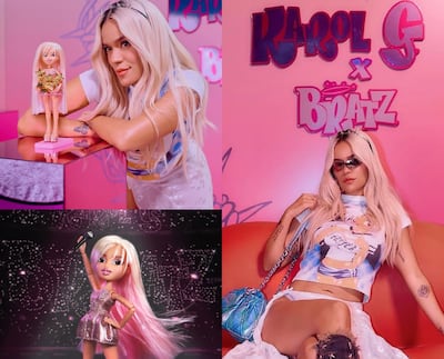 La muñeca Bratz de Karol G