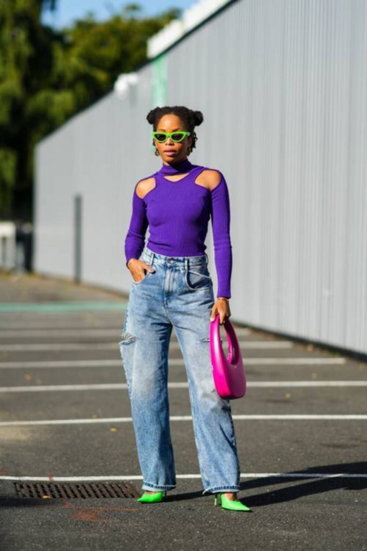 Brillo y ‘color block’: así se llevan sin fallar en el intento