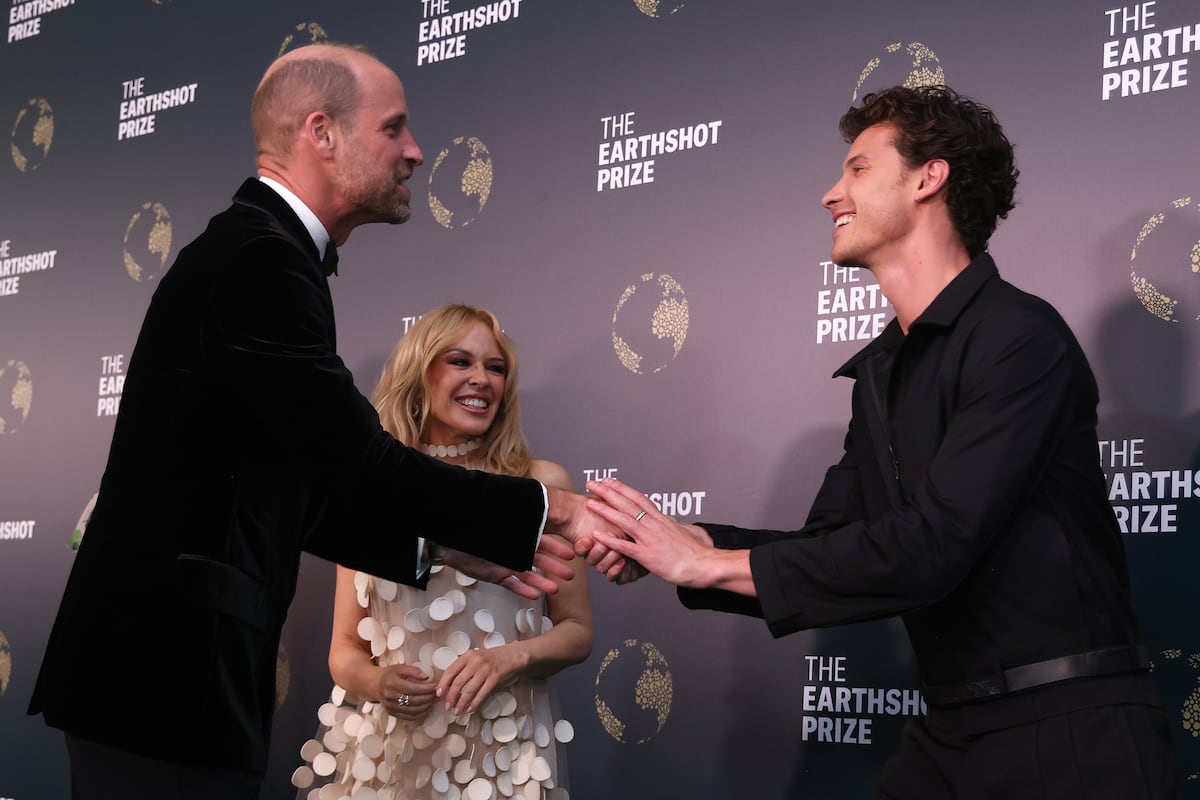 Así fue el encuentro del príncipe William con Anitta, Kylie Minogue y Shawn Mendes en los premios Earthshot 2025 en Río de Janeiro 